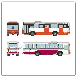 [ 더 버스 컬렉션 ] 1/150 홋카이도 탁식 버스 후지 중공업 7E 관동 배스칼라 (2024년 6월 발매예정)