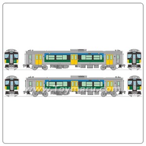 [ 철도 컬렉션 ] 1/150 JR 기하E130형100번대(구루리선) 2량 세트 (2024년 8월 발매예정)